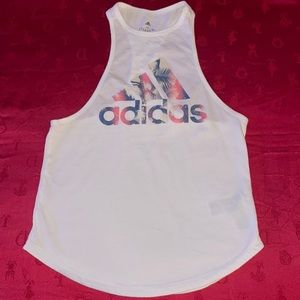 Woman’s adidas Tank Top String Vest Tank. Size x-small